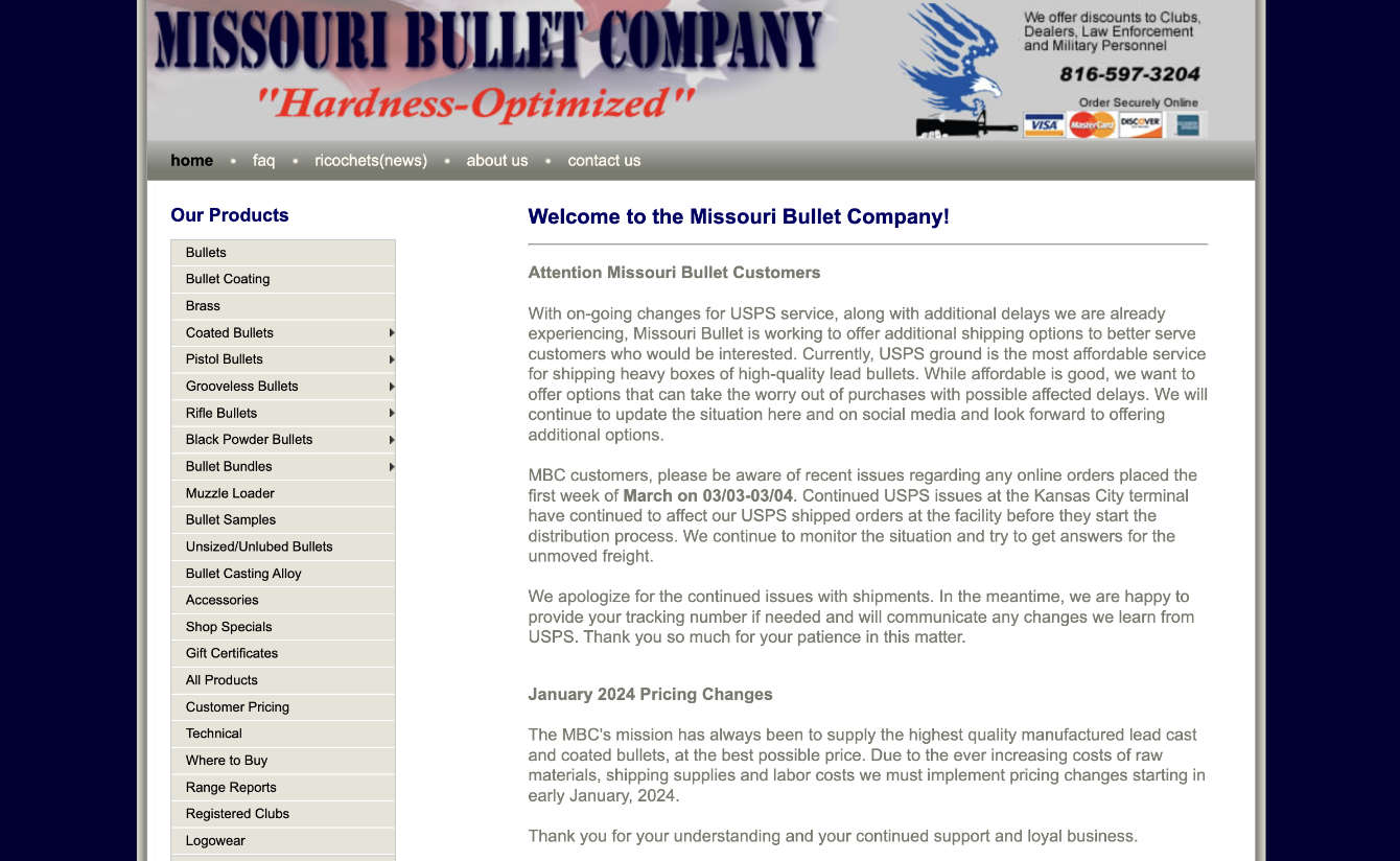 Missouri Bullet Company
